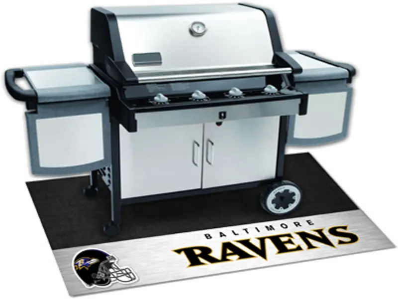 2 x 4 X-Small Baltimore Ravens Grill Mat