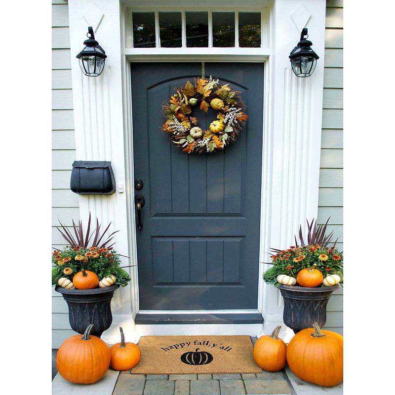 RugSmith Happy Fall Y'all Doormat - 18'' x 30''