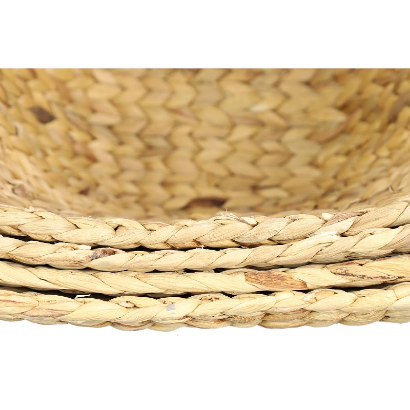 CosmoLiving by Cosmopolitan Seagrass Two Toned Storage Basket 4-piece Set