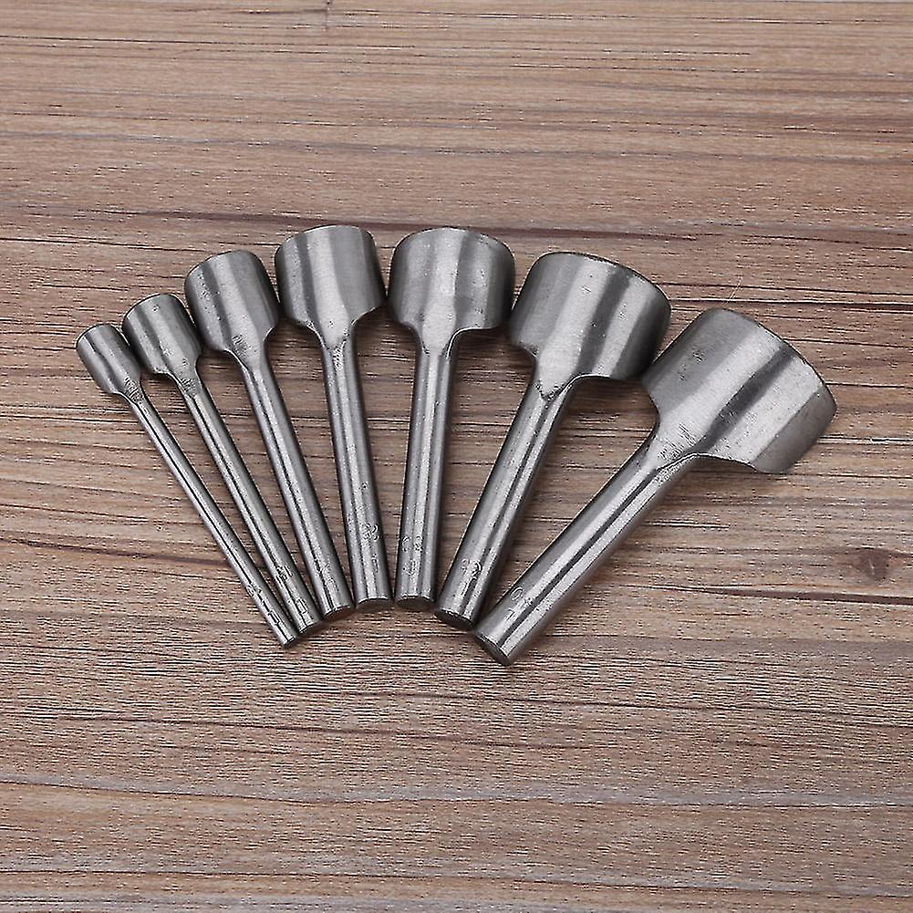 7pcs Leather Craft Cutting Tools Punch Cutter Tools For Belt Wallet B