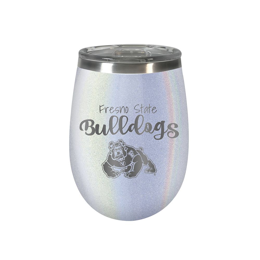 Fresno State Bulldogs Opal Finish Wine Tumbler