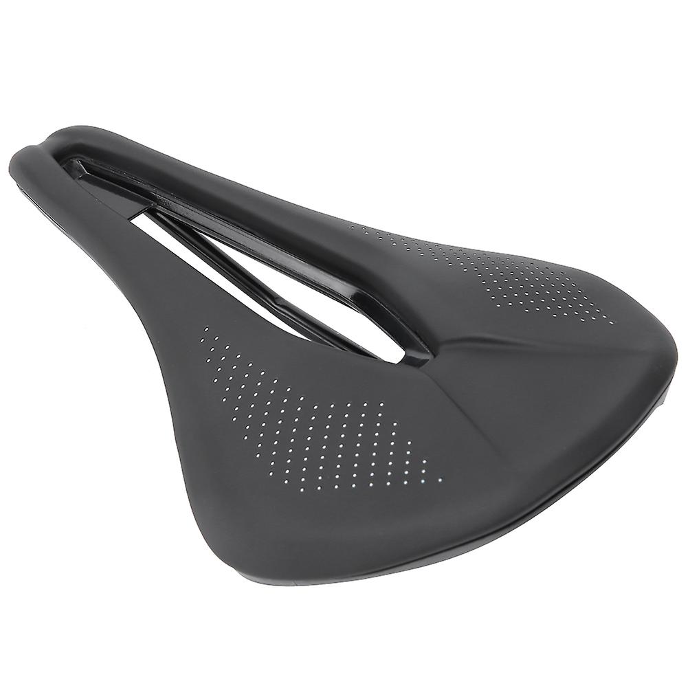 Pu Black Road Mountain Bike Bicycle Soft Hollow Cycling Saddle Cushion Pad Seat