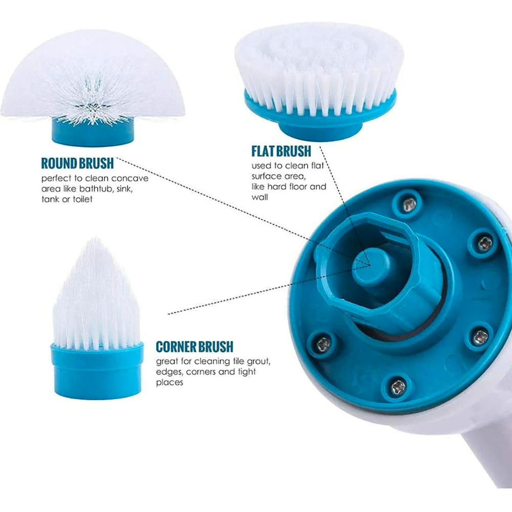 Multi-Purpose Cleaning Brush Heads