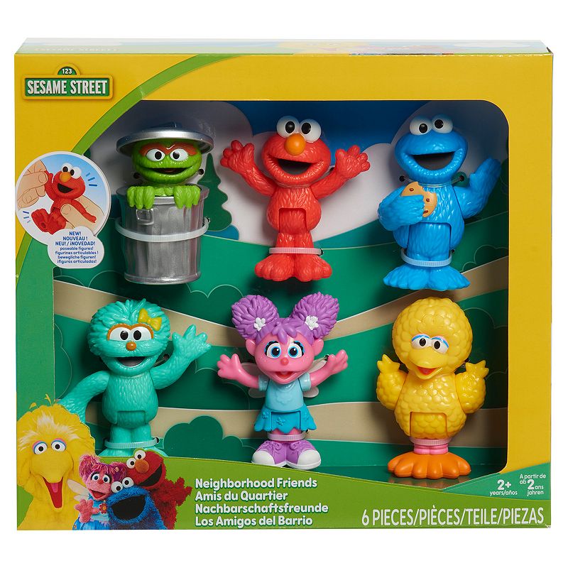 Just Play Sesame Street Neighborhood Friends Figurines