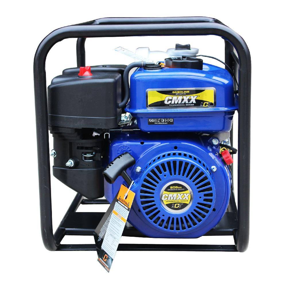 7 HP 3 in. Gas Semi-TrashWater Pump with 208cc7 HP LCT Commercial Grade Professional Engine 227.3 GPM GNP30C