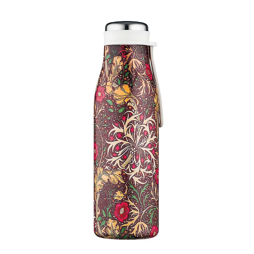 17oz 500ml Ecoffee Cup William Morris Reusable Stainless Steel Eco Water Bottle