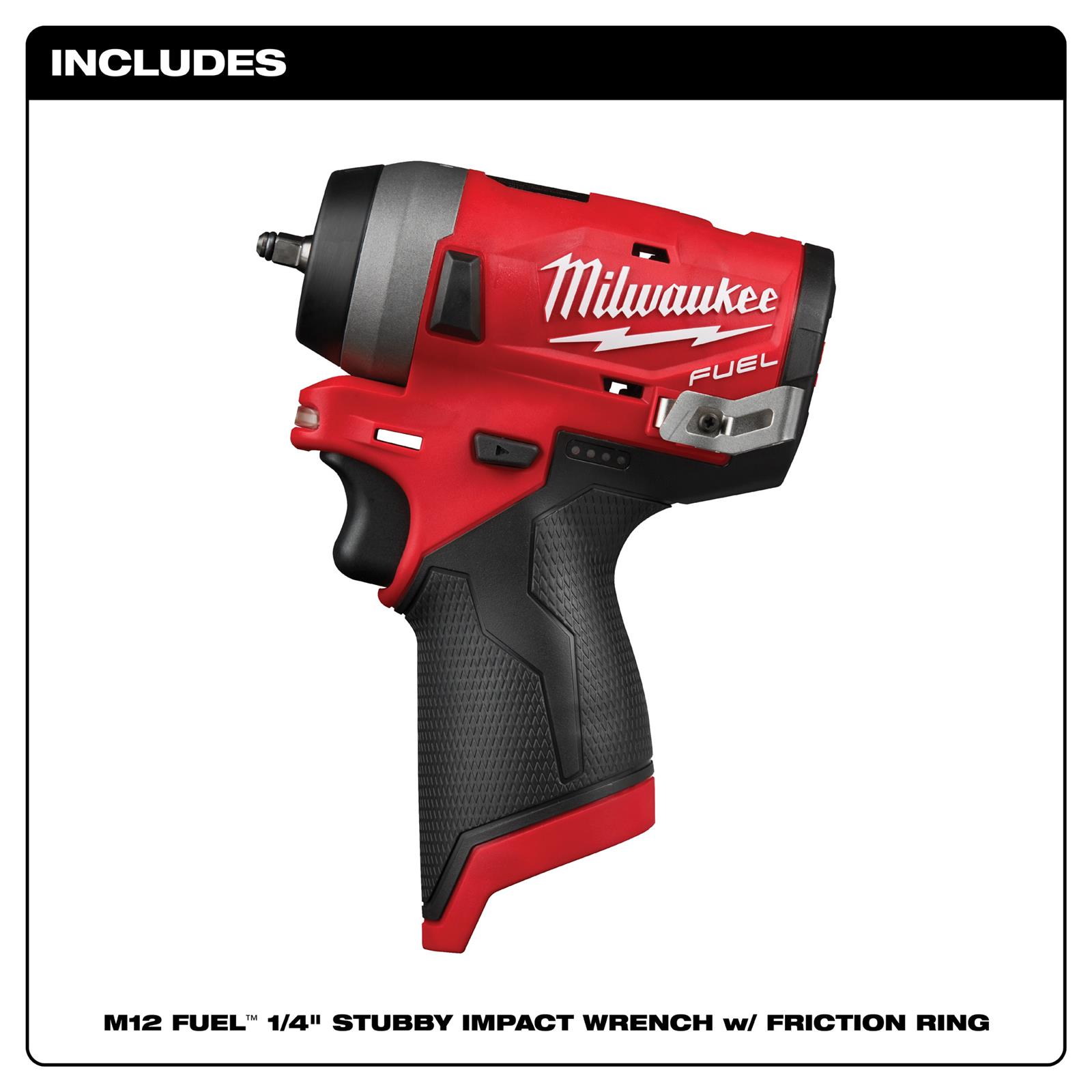 Milwaukee Tool 2552-20 Milwaukee M12 FUEL Stubby Impact Wrenches