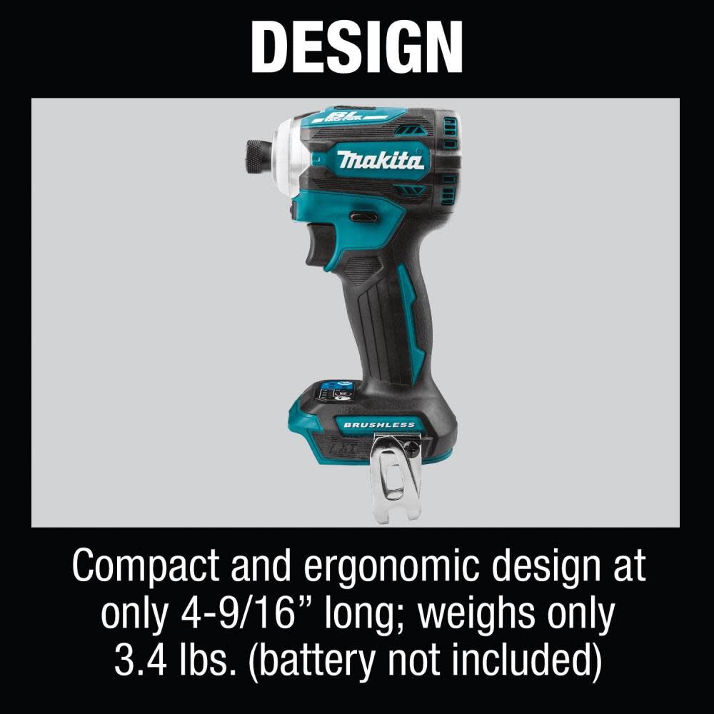 Makita 18V LXT 2 Piece Combo Kit Lithium Ion Brushless Cordless XT288G from Makita