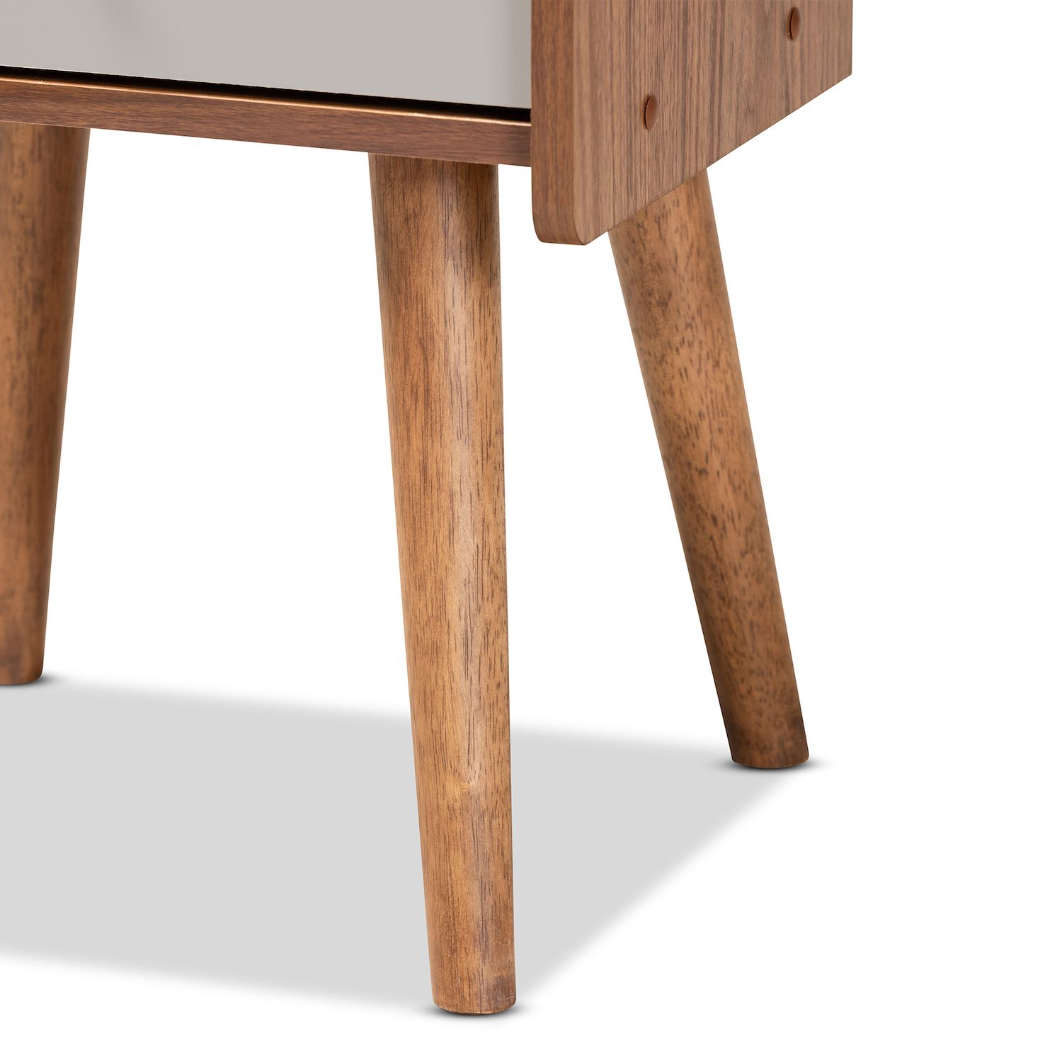 Baxton Studio Elario Nightstand Table