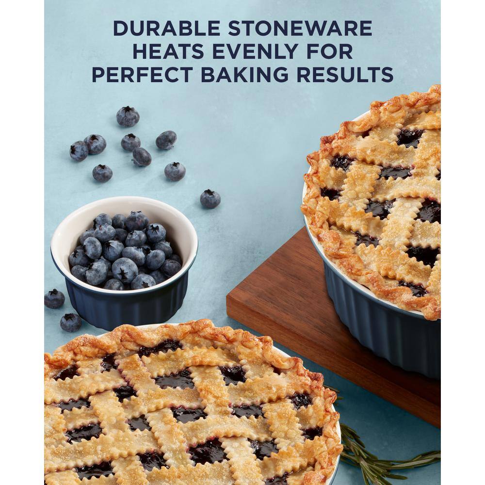 Corningware French Colors 12-Piece Bakeware Set Navy 1147238