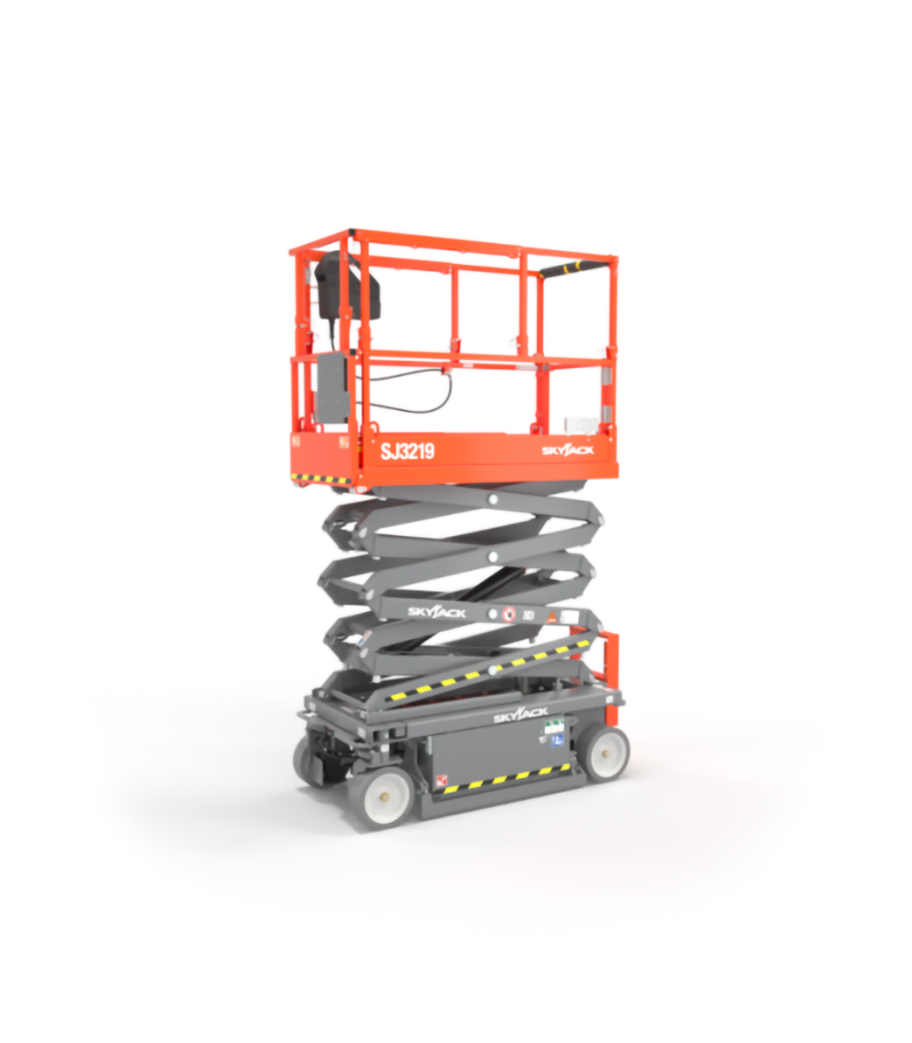 Skyjack Scissor Lift 19and#8242; Maximum Platform Height 32 Width Electric ;