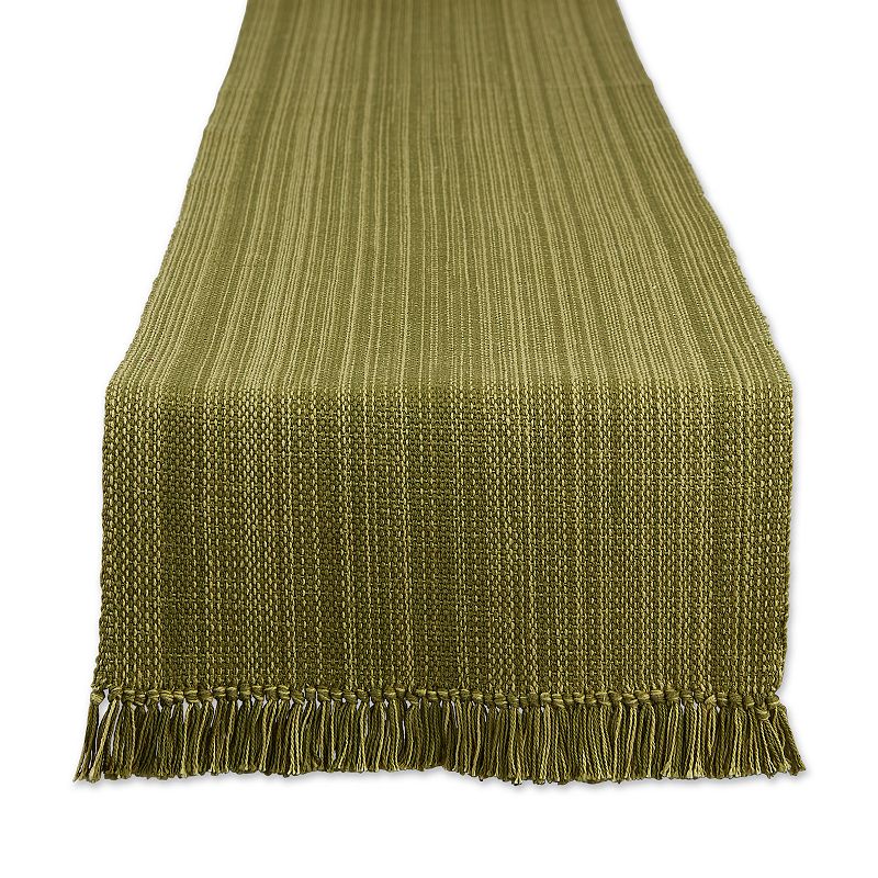 72 Variegated Green Table Runner