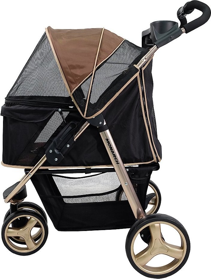 ibiyaya Alloy Alluminum Dog and Cat Stroller