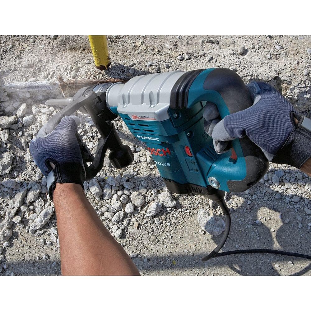 Bosch 13 Amp 1-9/16 in. Corded Variable Speed SDS-Max Concrete Demolition Hammer with Carrying Case 11321EVS