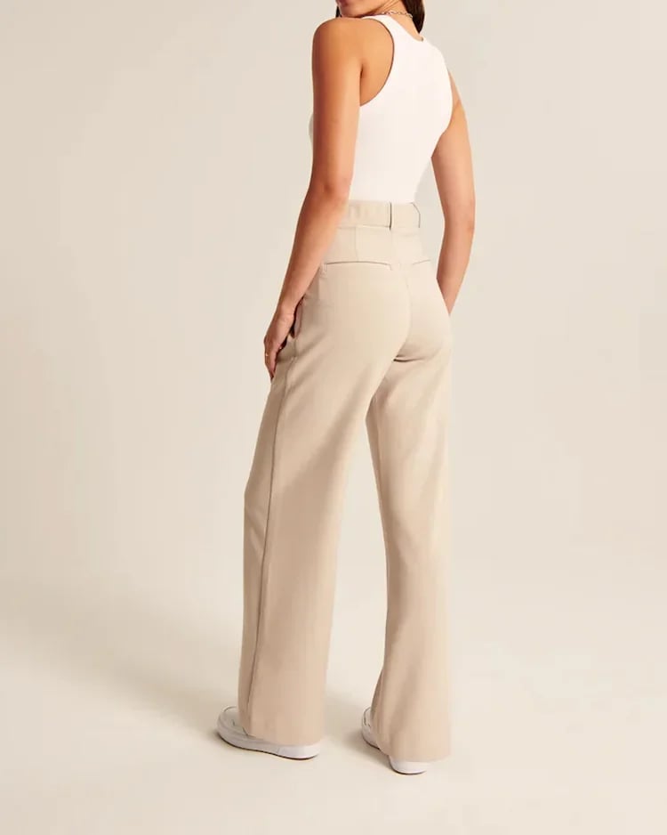 THE EFFORTLESS TAILORED WIDE LEG PANTS