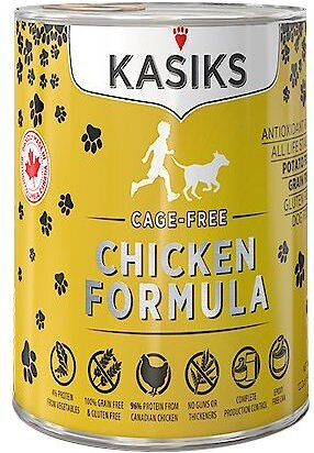 Kasiks Cage-Free Chicken Formula Grain-Free Canned Dog Food