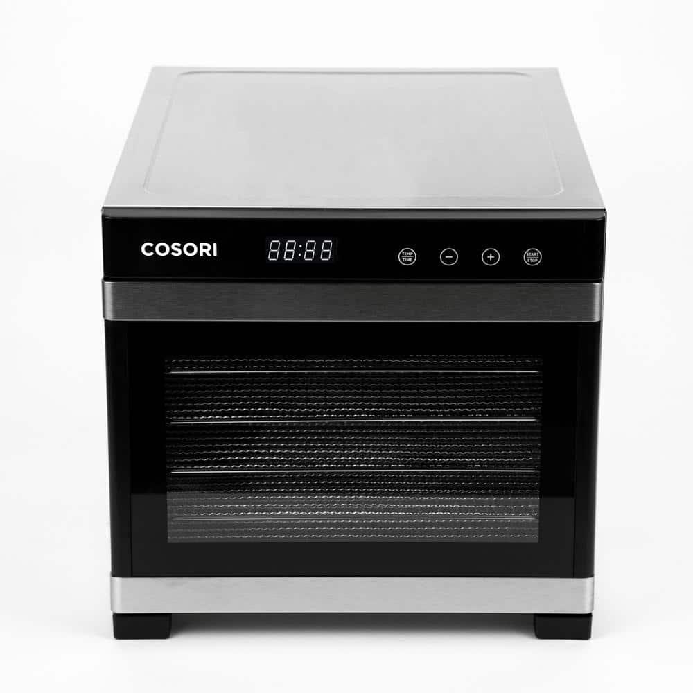 Cosori 6 Trays Premium Stainless Steel Food Dehydrator with Mesh Screen and Fruit Roll Sheet