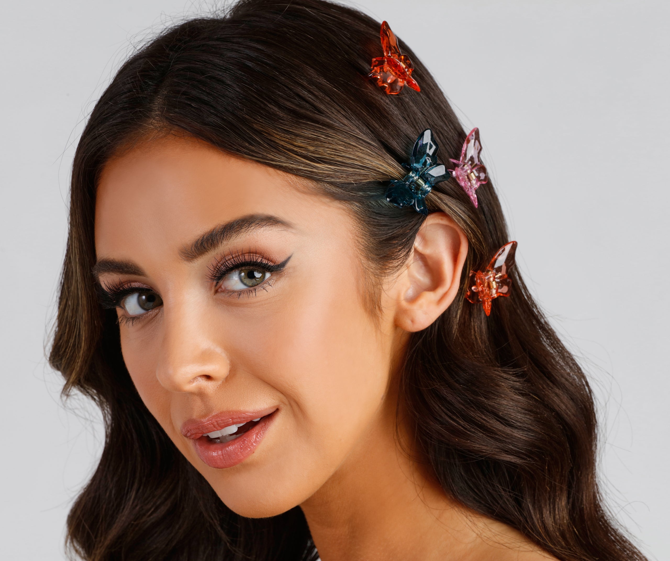 Trendy Girl Mini Butterfly Hair Clips