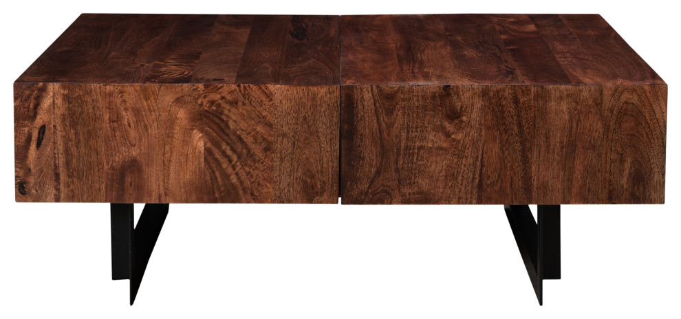 Glide Coffee Table   Industrial   Coffee Tables   by Oak Idea Corporation  Houzz