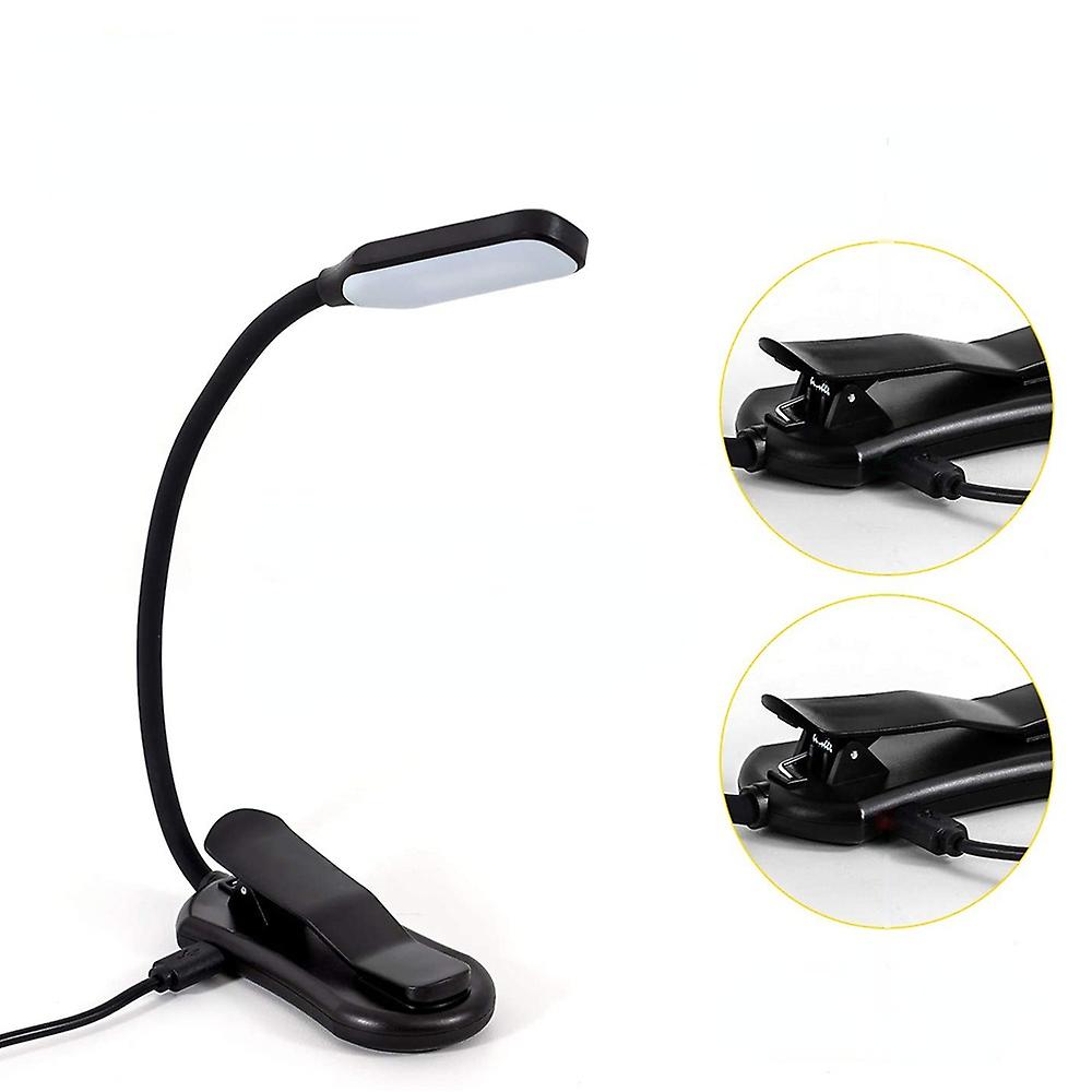 Rechargeable Reading Light Warm Color Cool White Easy Clip Light