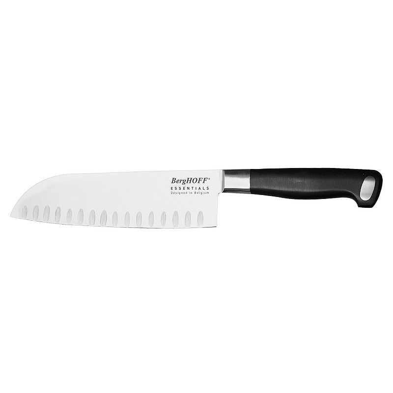 BergHOFF Gourmet 7-in. Steel Scalloped Santoku Knife