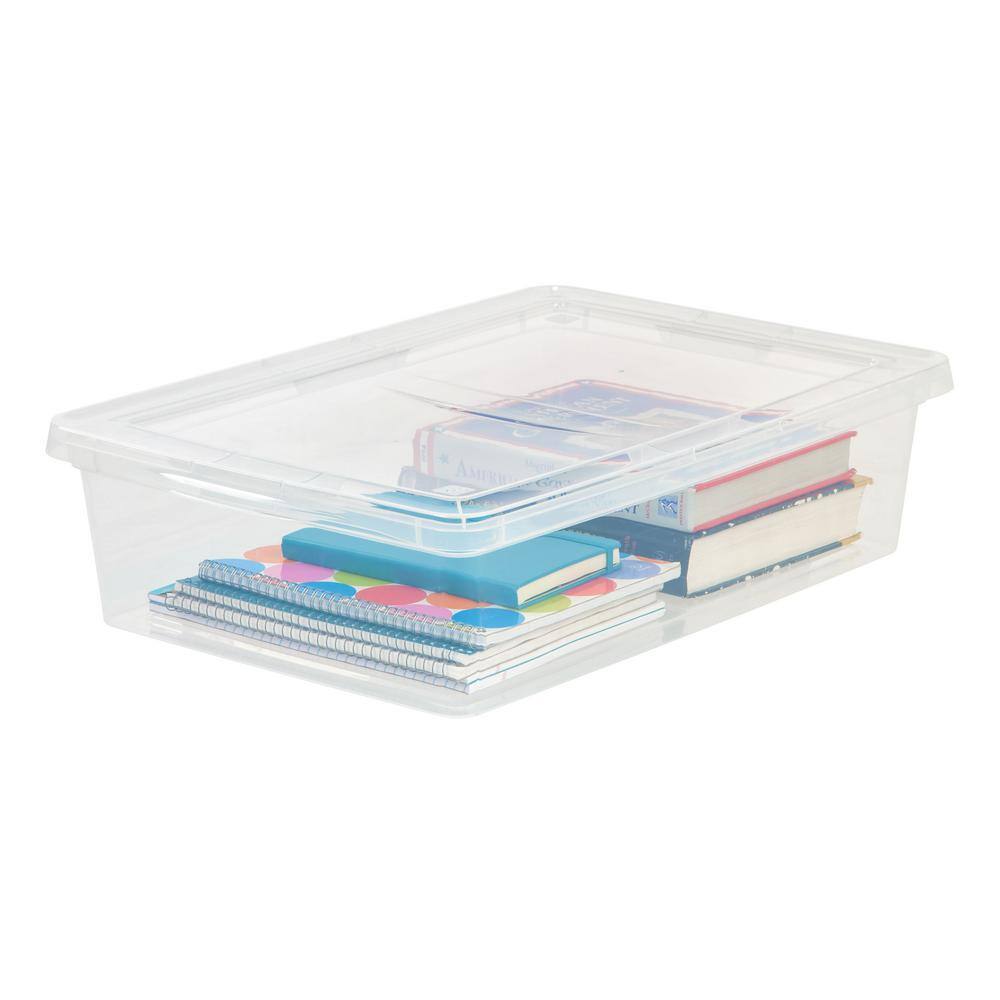 IRIS 28-Qt. Storage Box in Clear 200420