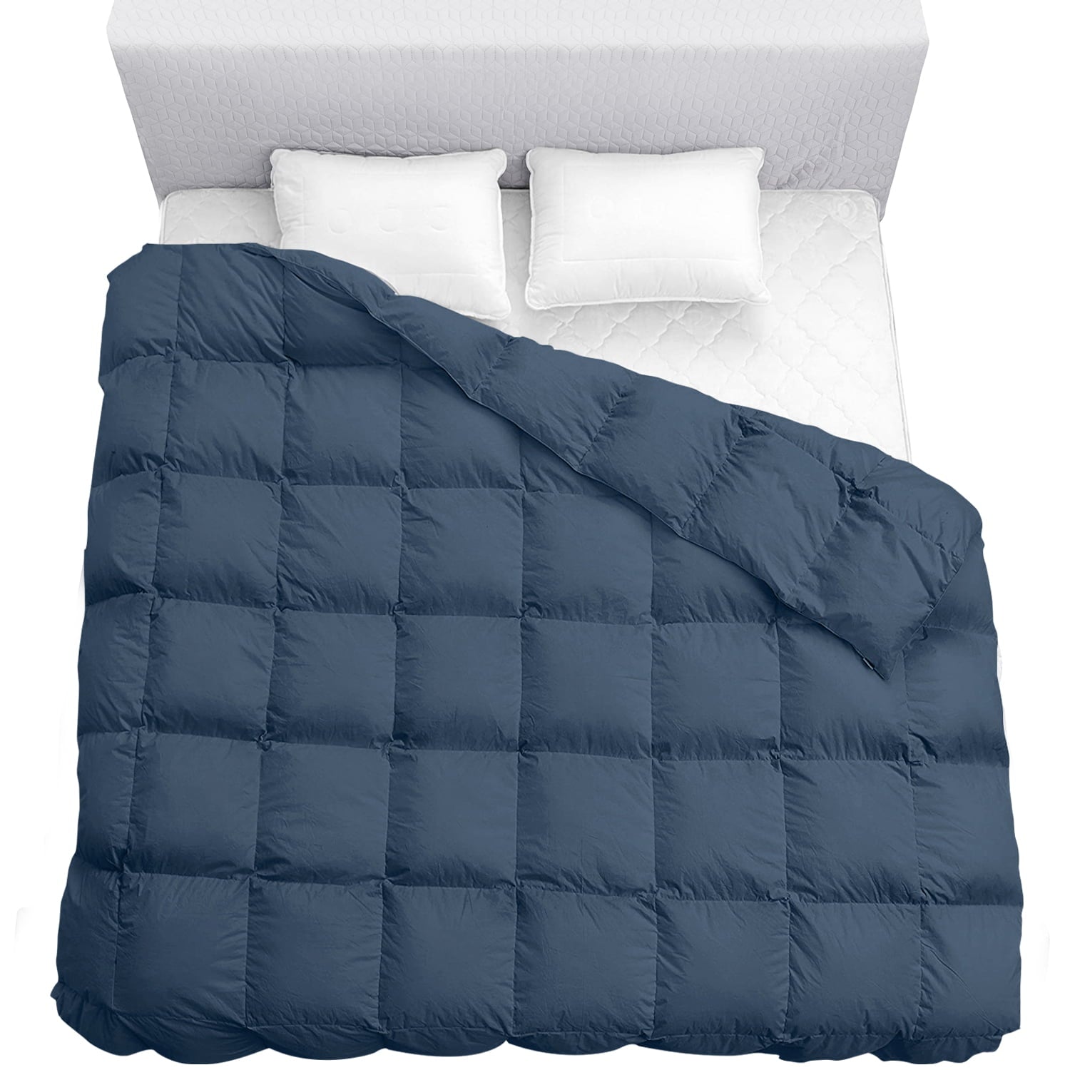 Lux Decor Collection Twin Comforter - All Season Microfiber Duvet Insert - Box Stitched Down Alternative Comforter