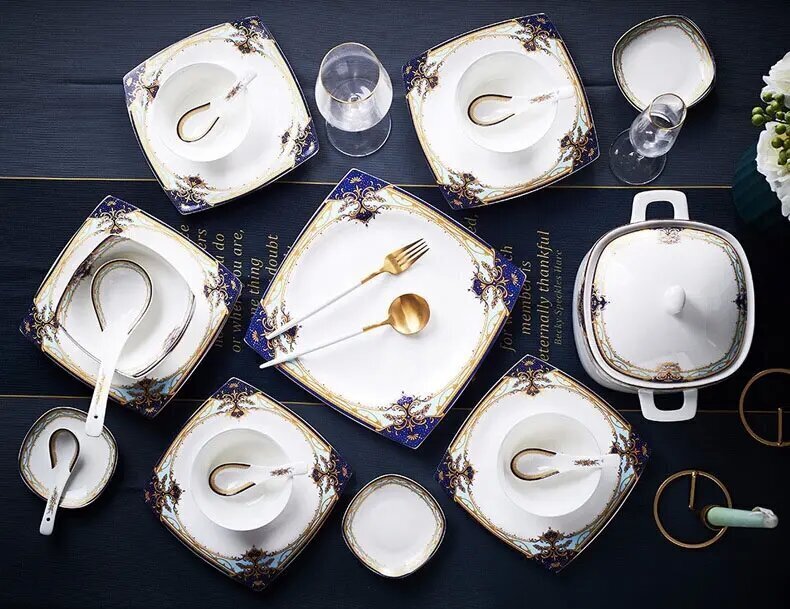 Fine Ceramic Tableware Set