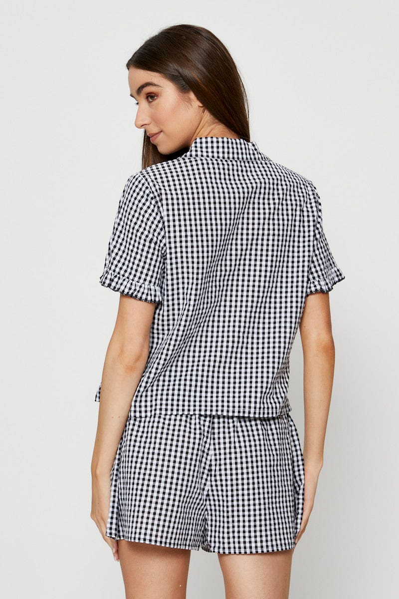 Check Pyjamas Set