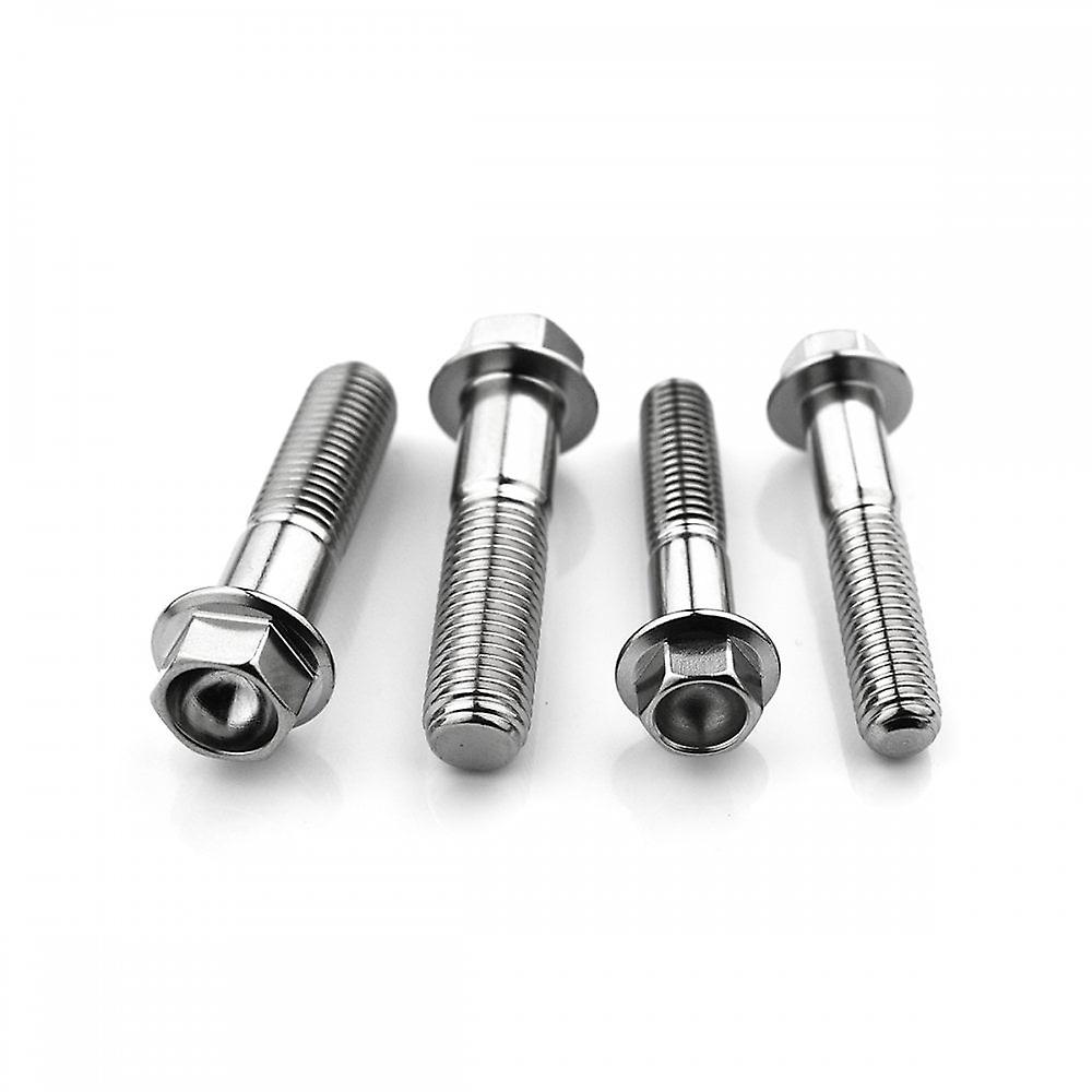 Racebolt Yamaha XJ6 Diversion 09+ Titanium Flanged Hex Front Axle Pinch Bolt Kit