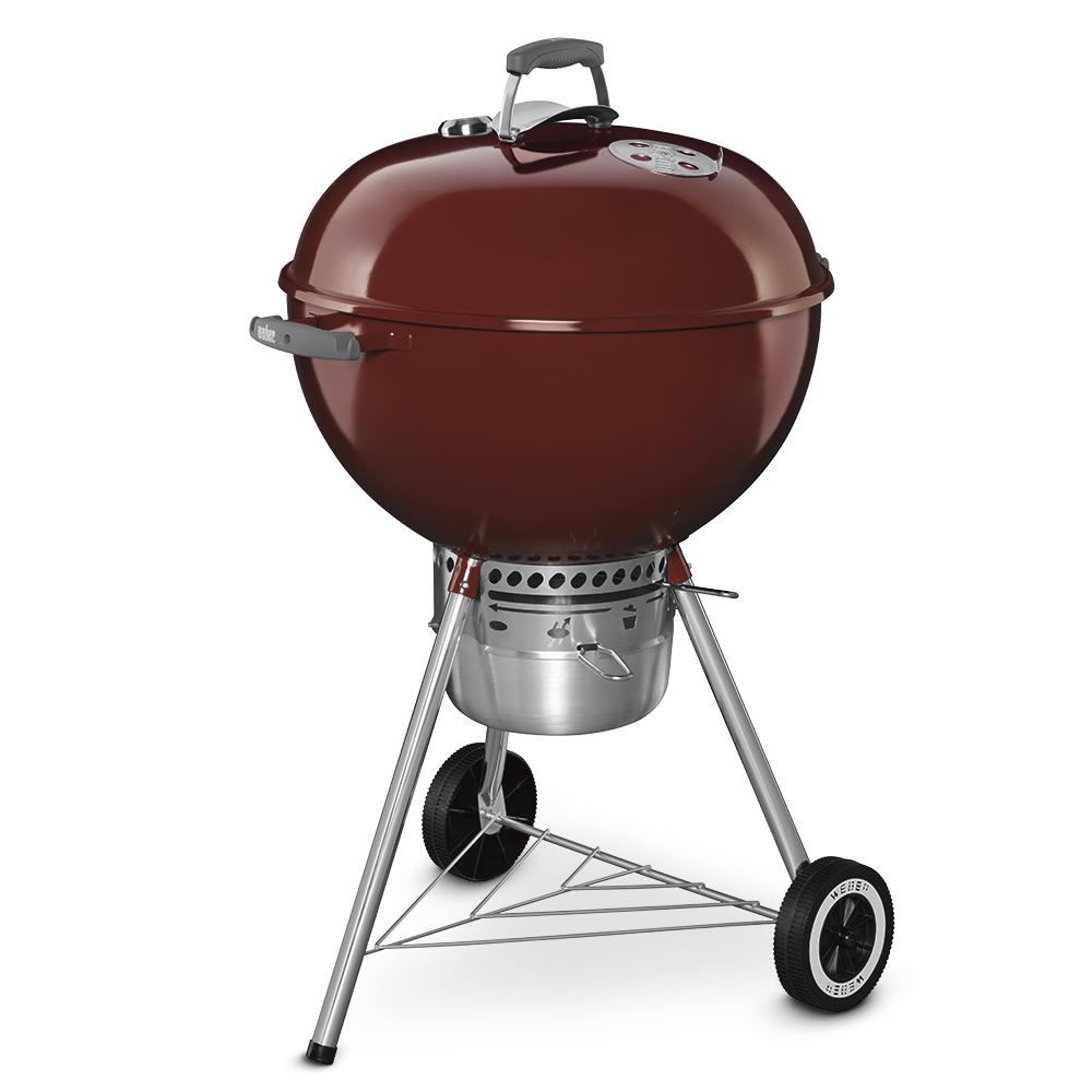 Weber 14403001 Original Kettle™ Premium Charcoal Grill - 22 Inch Crimson