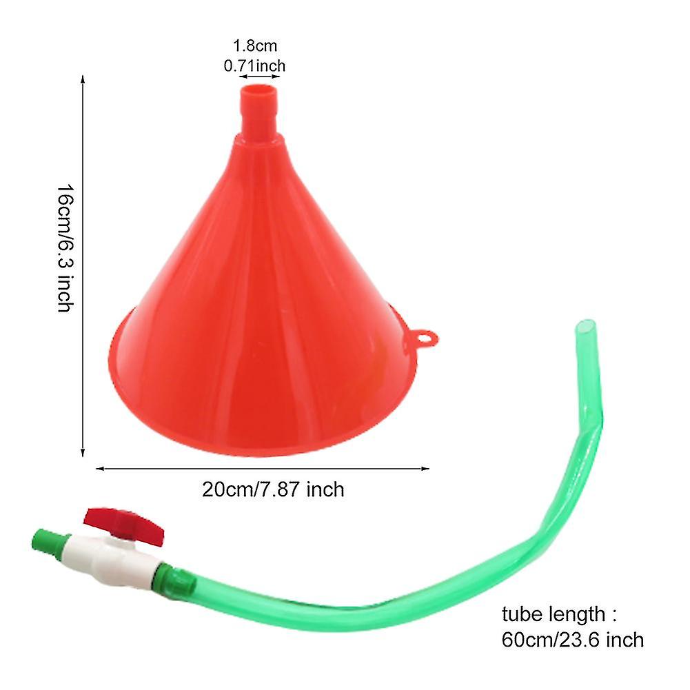 Outdoor Bar Accessories Gift Holiday Double Head Beer Funnel Tube Party Supplies