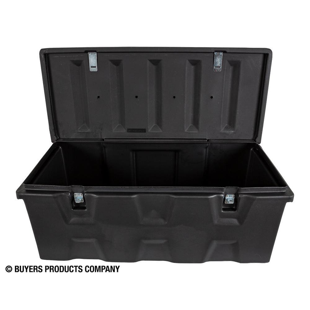 Buyers Products Company 22.5 in. x 19.5 in. x 51 in. Matte Black Plastic All-Purpose Truck Tool Box Chest 1712250