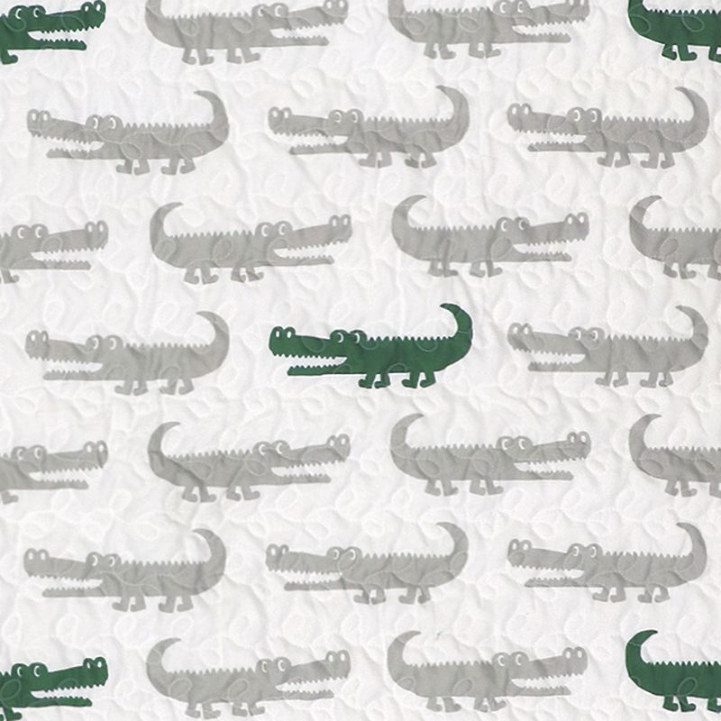 Lush Decor Alligator Throw