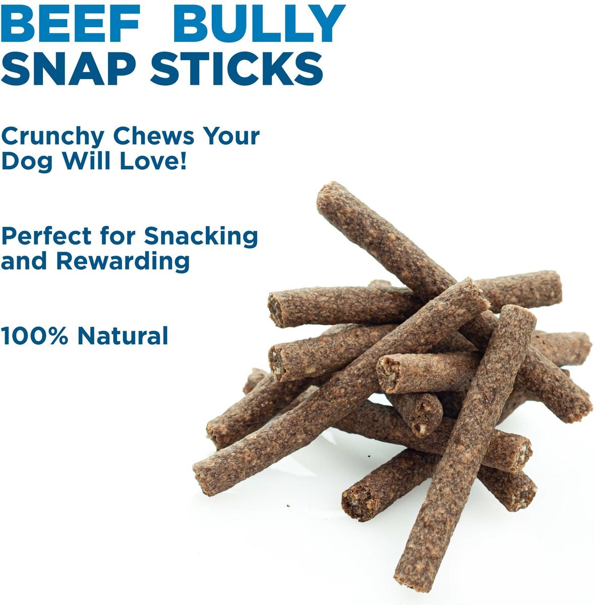 Best Bully Sticks Bully Snap Sticks Dog Treats， 10 count