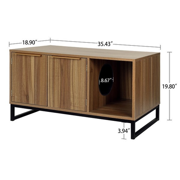 Cat house， Tv stand， Cat house and Tv stand in one， pet house， for Living Room