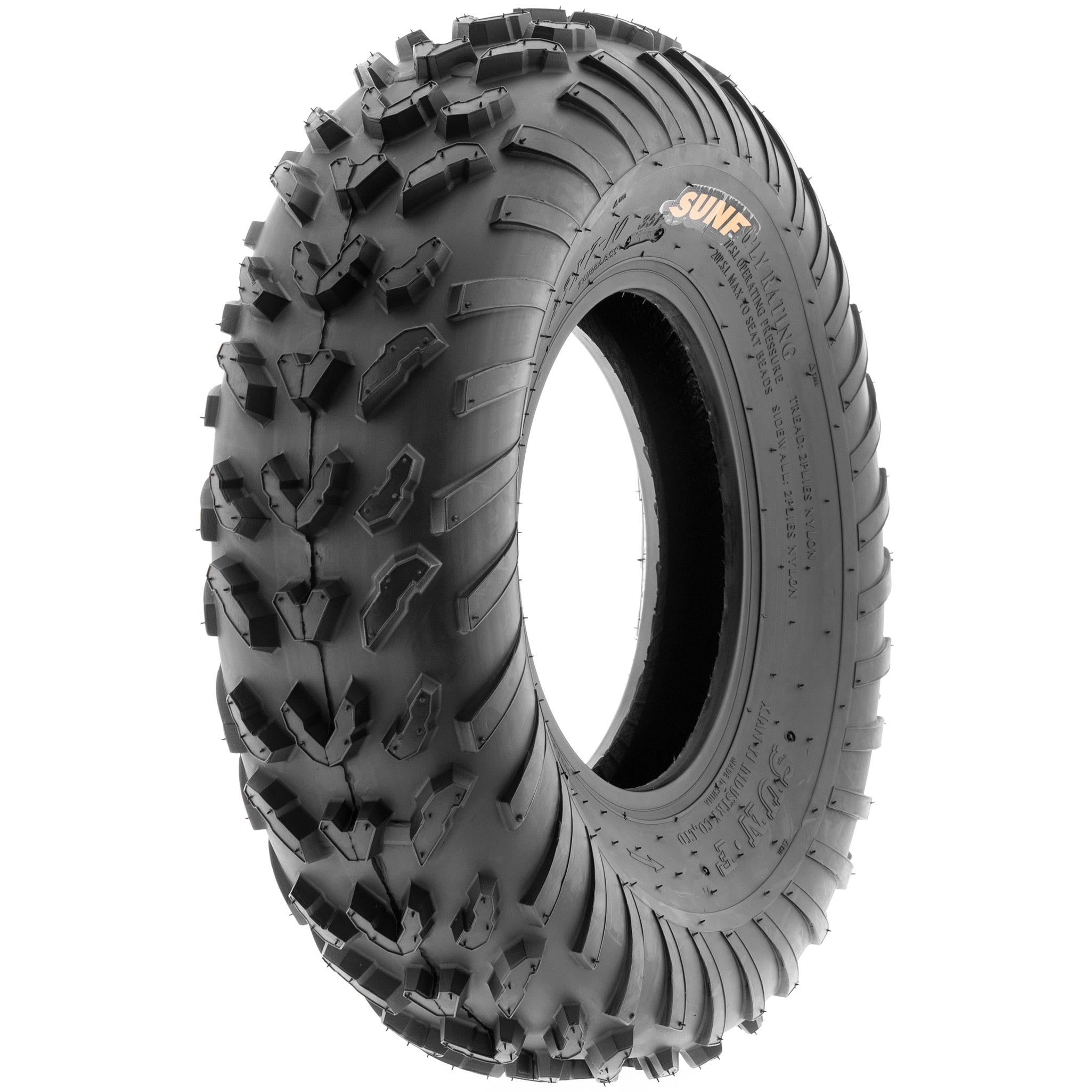 SunF All Trail ATV UTV Tires 23x7-10 6 PR A007 (Pair of 2)