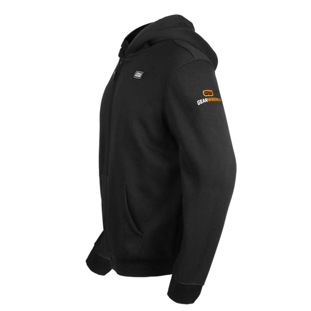 GEARWRENCH Mens Black Heated Full Zip Hoodie Kit Medium GUHF-02A-BK04 from GEARWRENCH