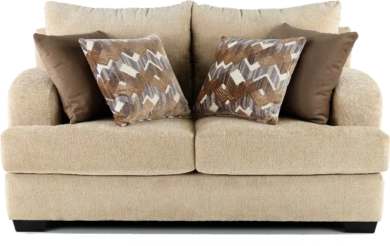 Rally Beige Loveseat