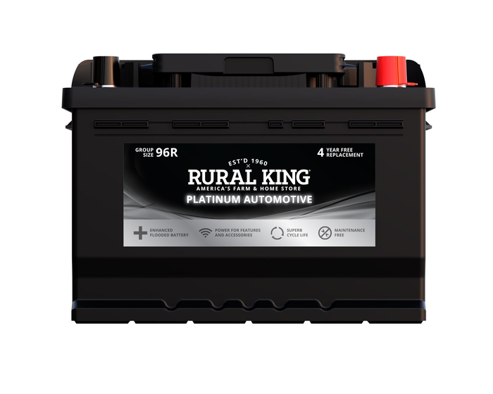 Rural King Platinum EFB Automotive Battery - RK-EFB96R