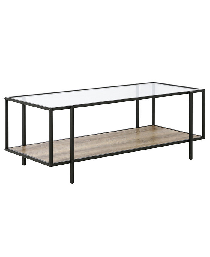 Hudson and Canal Vireo Coffee Table with Shelf 45 x 20