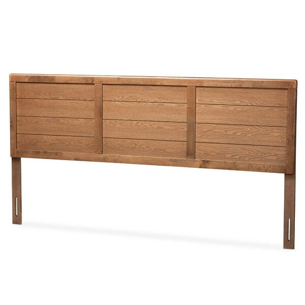 Carson Carrington Ulvsta Walnut Mid-century Wood Headboard - - 28029604