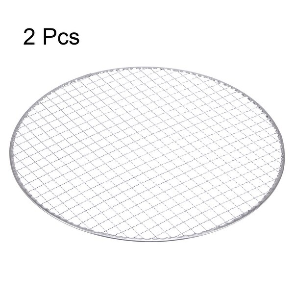 2pcs Round BBQ Grill Net 13