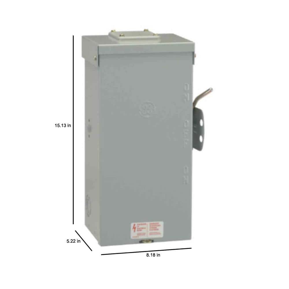 GE 100 Amp 240Volt NonFused Emergency Power Transfer Switch