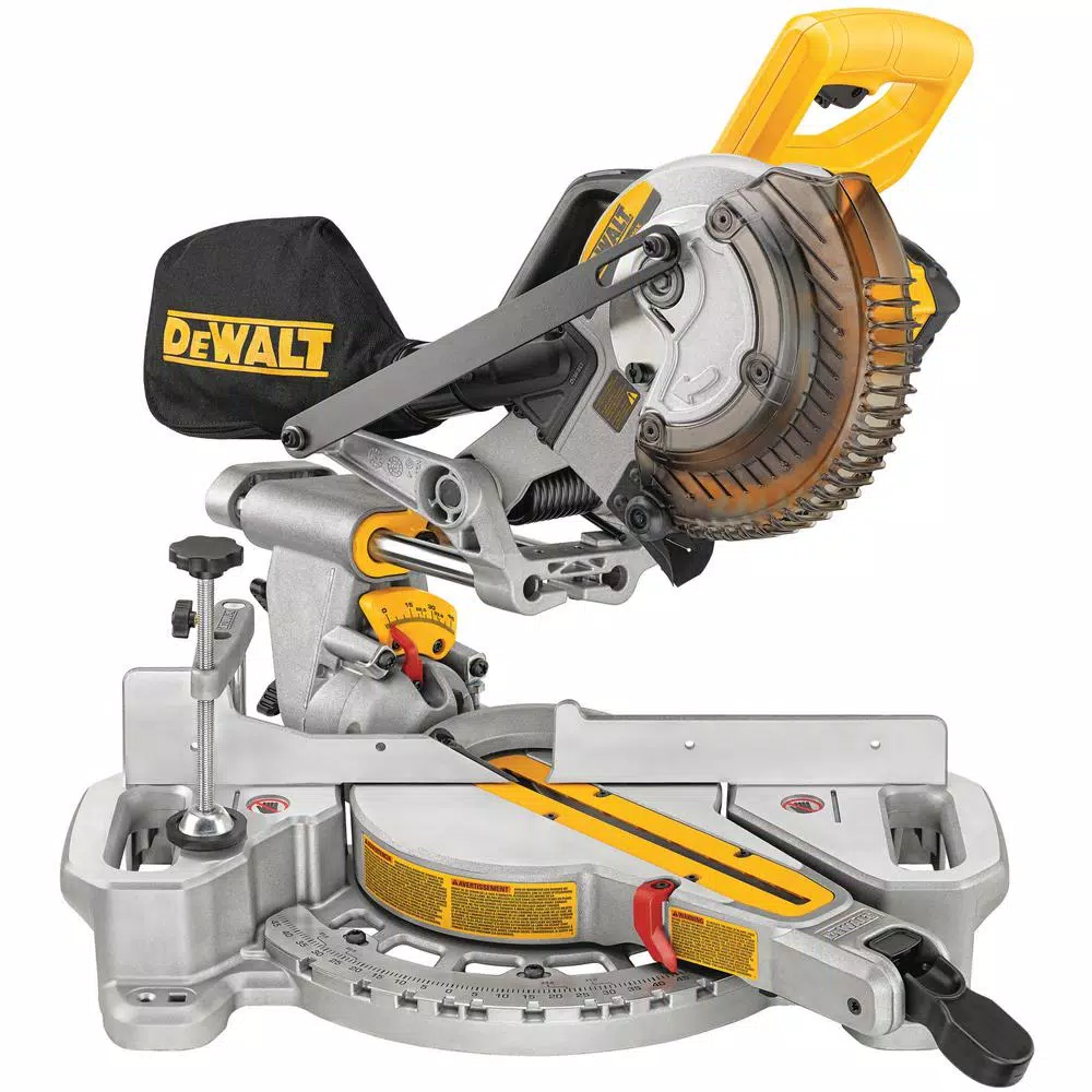 DEWALT 20-Volt MAX Cordless 7-1/4 in. Sliding Miter Saw with (1) 20-Volt Battery 4.0Ah and Oscillating Tool and#8211; XDC Depot