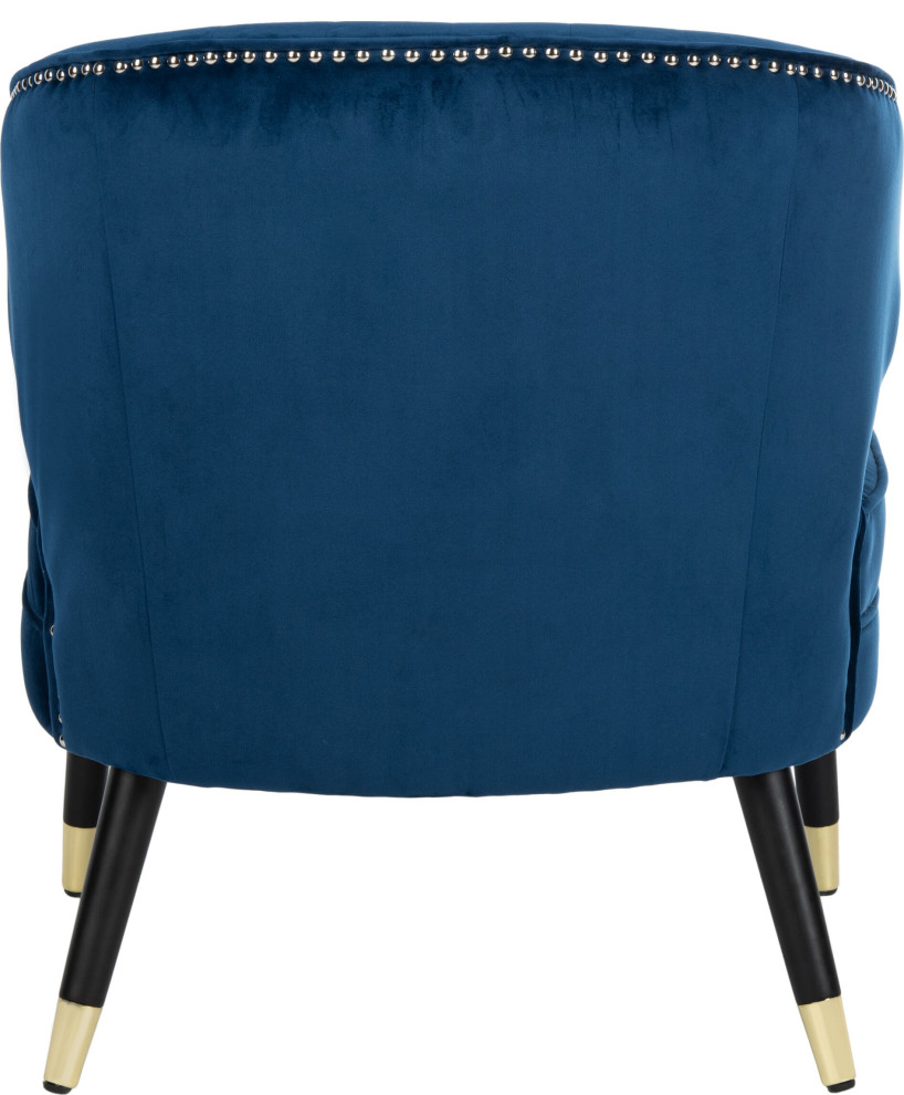 Stazia Wingback Accent Chair   Midcentury   Armchairs And Accent Chairs   by HedgeApple  Houzz