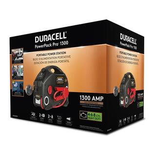 Duracell PowerPack Pro 600-Watt Jump Starter Inverter and Air Compressor DR1300PWR