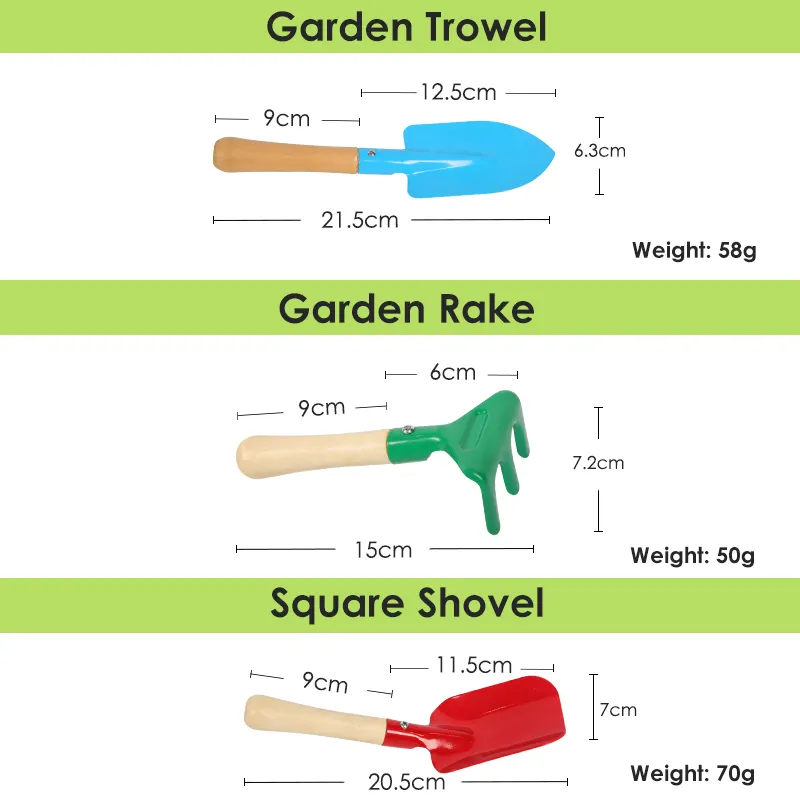 Little Gardener Tool Set with Garden Tools Apron for Kids Gardening