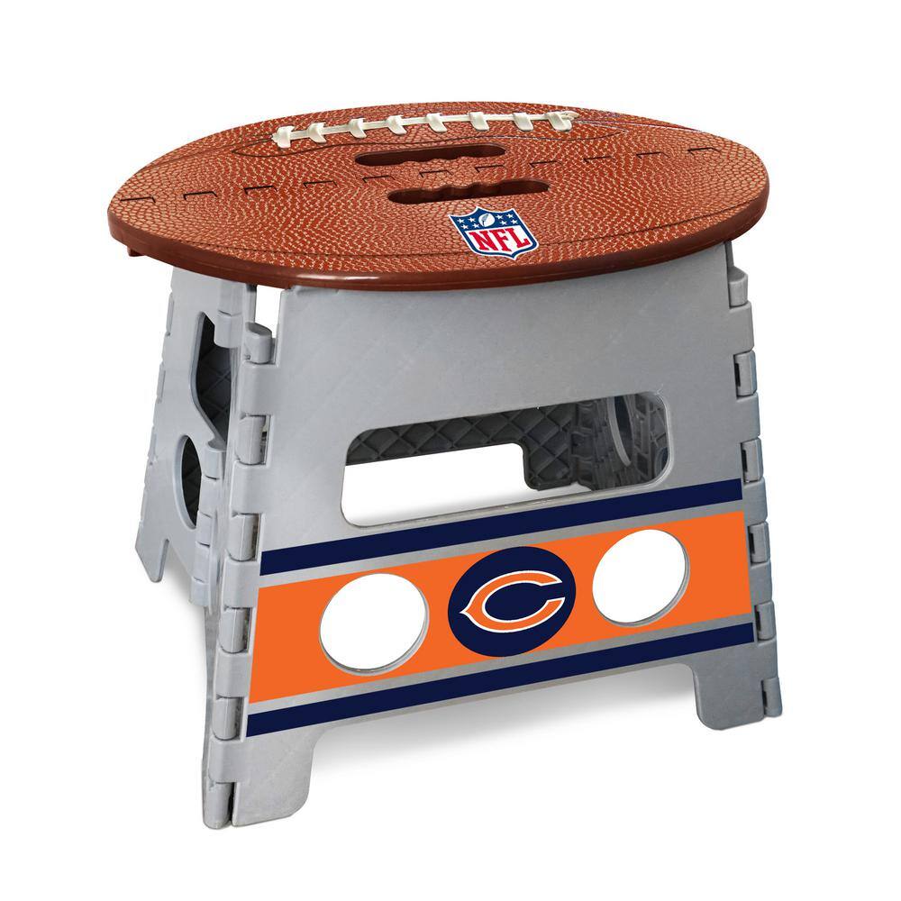 FANMATS NFL Chicago Bears Plastic Folding Step Stool 24429