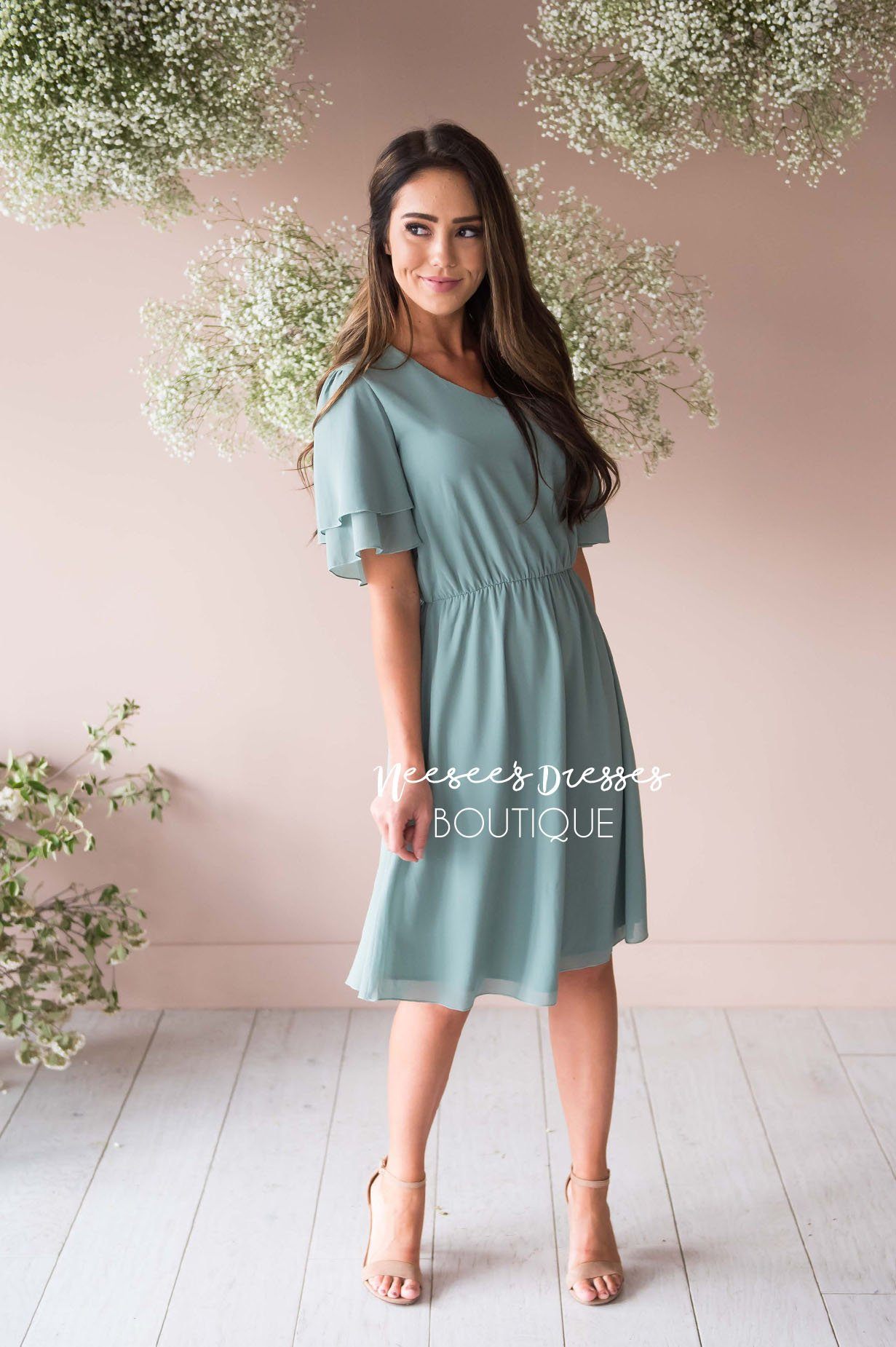 The Claire Chiffon Dress